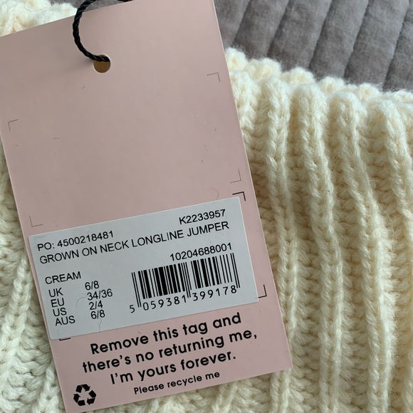 MISSGUIDED sweater cream - Picture 3 of 4